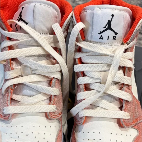 Nike Kids Sneakers - Red and Cream - Picture 6 of 16